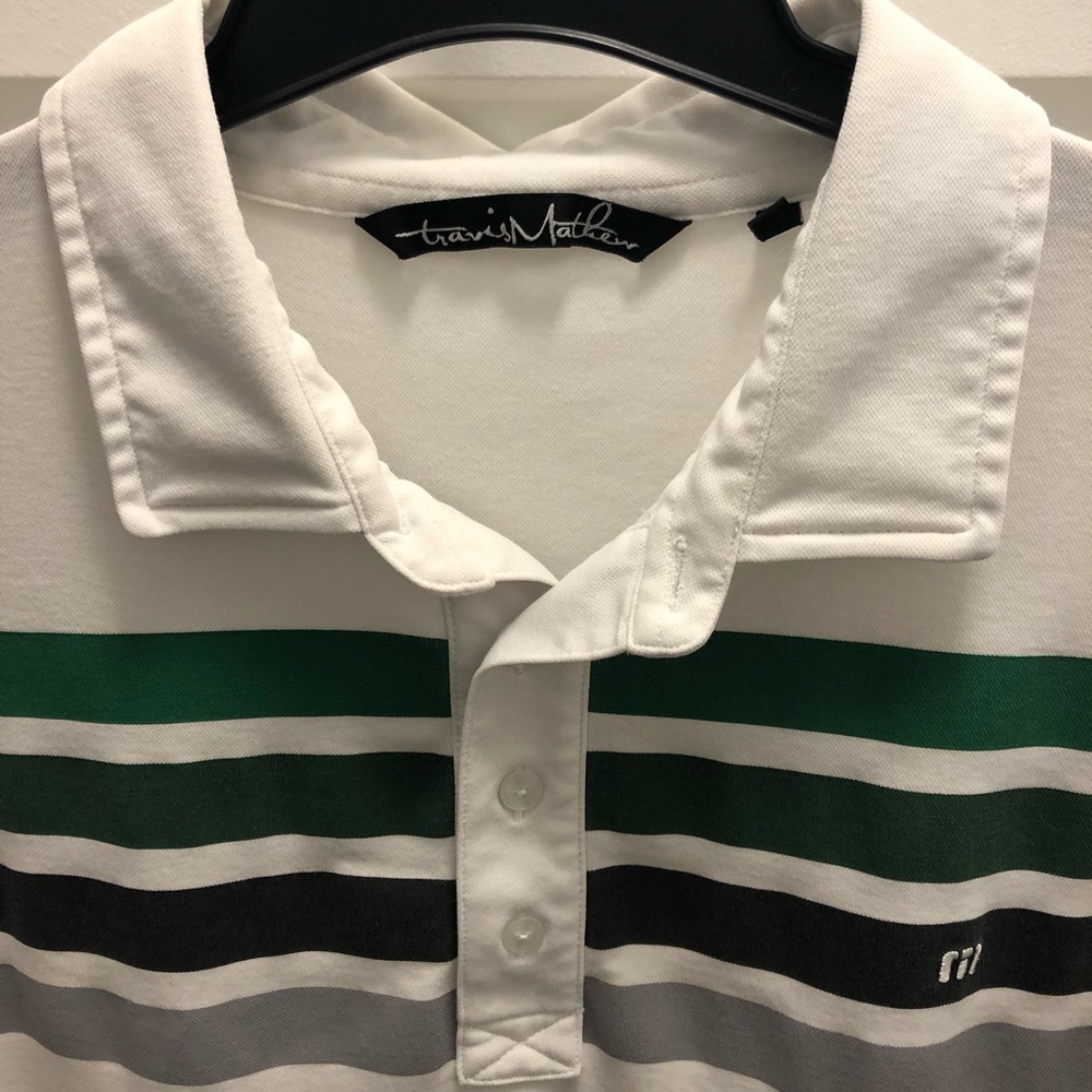 Travis Matthew golf polo.